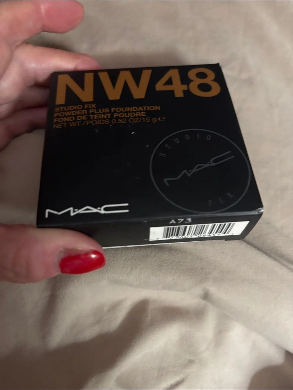 MAC Studio Fix Powder Plus Foundation NW48 15g Full Coverage NIB